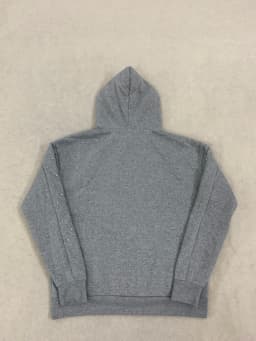 Oversized Harajuku Grey Vintage Fashion Zipper Hoodie European and American Autumn/Winter High Street Versatile Sweatshirt Emo