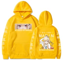 Anime My Dress-Up Darling Marin Kitagawa Cute Graphic Printed Hooded Men Women Trendy Hoodies Harajuku Unisex Sweatshirts