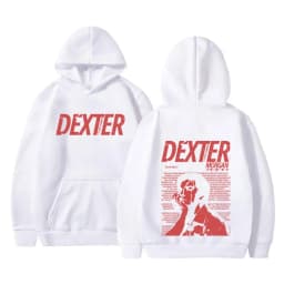 Vintage TV Play Dexter Morgan Hoodie Men Women Casual Oversized Hooded Tracksuit Male Fashion High Quality Fleece Cotton Hoodies