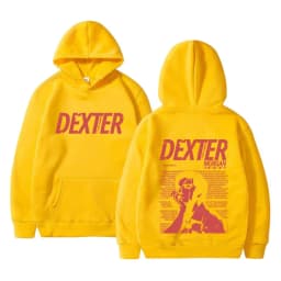 Vintage TV Play Dexter Morgan Hoodie Men Women Casual Oversized Hooded Tracksuit Male Fashion High Quality Fleece Cotton Hoodies