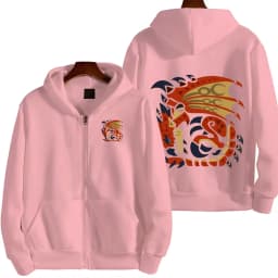 Monster Hunter Women Zipper Hoodie Cartoon Anime Spring Autumn Men Sweatshirt 2026 New Fashion Couple Jackets Coats