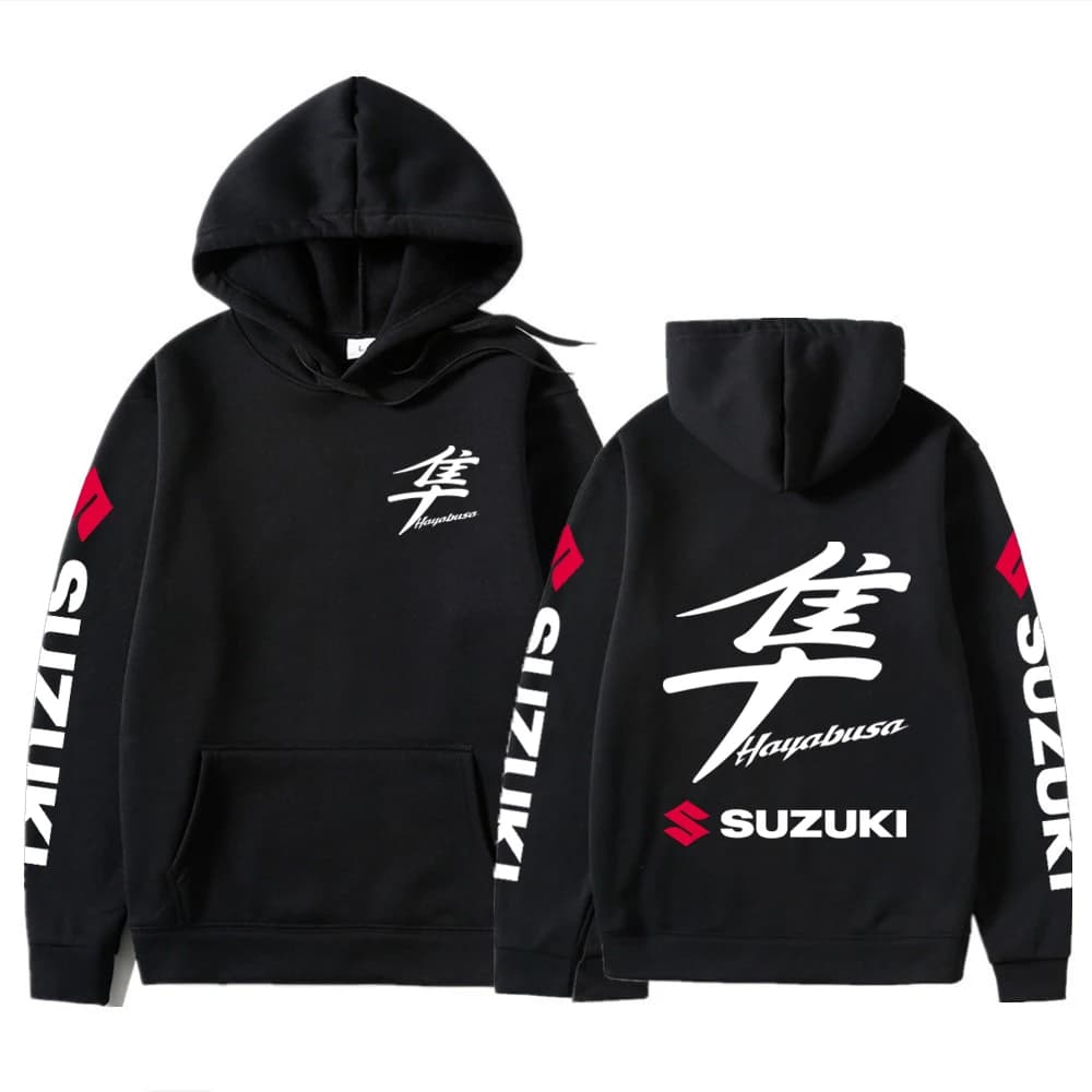 Suzuki Hayabusa Logo Motorcycle Racing Team Men Hoodie 2026 New Women Sweatshirt Spring Autumn Sports Couple Pullover Tops