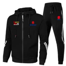 2026 Suzuki Logo Men's Hooded Sweatshirt Casual Suit Style Suzuki Patterned Coat Simple Fashionable Streetwear
