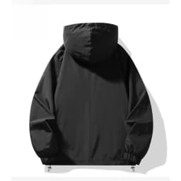2026 New Men's Casual Loose Hoodie Spring/Autumn Large Pocket Half Zipper Outdoor Sports Hooded Pullover Sweatshirt