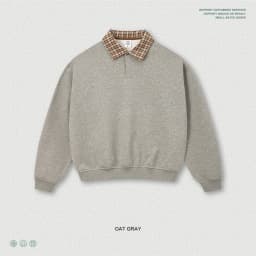 ZODF Fashion Autumn Men 320gsm Turn Down Collar Sweatshirt Unisex Cusual Old Money Style Polo Pullovers HY1317