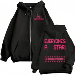 5 Seconds of Summer Everyone's A Star World Tour Zip Up Hoodies Jacket Sweatshirts Men Women Fashion Hip Hop Zipper Hoodie Coats