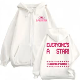 5 Seconds of Summer Everyone's A Star World Tour Zip Up Hoodies Jacket Sweatshirts Men Women Fashion Hip Hop Zipper Hoodie Coats