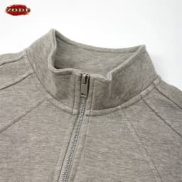 ZODF Trendy Autumn 320gsm Polo Collar Sweatshirt For Man Unisex Cusual Old Money Style Half Zipper Pullovers Streetwears HY1319