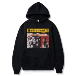 Vintage Rock Band Radiohead Hoodie Hip Hop Everything Music Album Print Sweatshirt Harajuku Streetwear Oversize Hoodies Teens