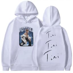 Singer TINI STOESSEL Futtura Tour Album 2025 Hoodie Unisex Hip Hop Oversized Fleece Sweatshirt Retro Aesthetic Long Sleeve Hoody