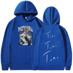 Singer TINI STOESSEL Futtura Tour Album 2025 Hoodie Unisex Hip Hop Oversized Fleece Sweatshirt Retro Aesthetic Long Sleeve Hoody