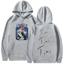Singer TINI STOESSEL Futtura Tour Album 2025 Hoodie Unisex Hip Hop Oversized Fleece Sweatshirt Retro Aesthetic Long Sleeve Hoody