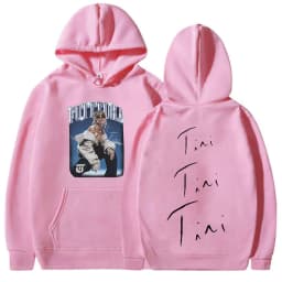 Singer TINI STOESSEL Futtura Tour Album 2025 Hoodie Unisex Hip Hop Oversized Fleece Sweatshirt Retro Aesthetic Long Sleeve Hoody