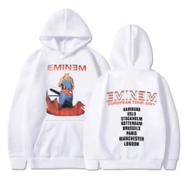 Eminem Anger Management Tour 2002 Hoodie Vintage Harajuku Funny Rick Sweatshirts Long Sleeve Men Women Pullover Fashion
