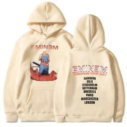 Eminem Anger Management Tour 2002 Hoodie Vintage Harajuku Funny Rick Sweatshirts Long Sleeve Men Women Pullover Fashion