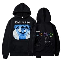 Eminem Anger Management Tour 2002 Hoodie Vintage Harajuku Funny Rick Sweatshirts Long Sleeve Men Women Pullover Fashion