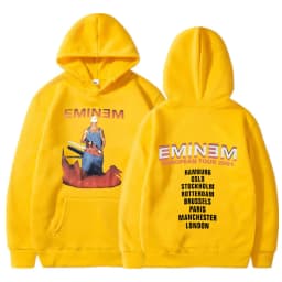 Eminem Anger Management Tour 2002 Hoodie Vintage Harajuku Funny Rick Sweatshirts Long Sleeve Men Women Pullover Fashion