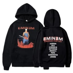 Eminem Anger Management Tour 2002 Hoodie Vintage Harajuku Funny Rick Sweatshirts Long Sleeve Men Women Pullover Fashion