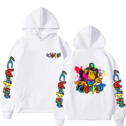 Lc Waikiki Monkey Graphic Hoodie Funny Men Women's Cartoon Monkeys Hooded Sweatshirt Male High Quality Fleece Cotton Hoodies