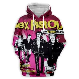 New Fashion Women/Men's 3D Print Sex Pistols Rock Hoodies Hooded Sweatshirts Harajuku Hoodie Sweatshirts Tops Clothing