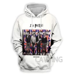 New Fashion Women/Men's 3D Print Sex Pistols Rock Hoodies Hooded Sweatshirts Harajuku Hoodie Sweatshirts Tops Clothing