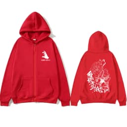 Anime My Hero Academia Shigaraki Tomura Zipper Hoodie Men Retro Fleece Zip Up Jacket Man Cartoon Manga Cosplay Zip Up Sweatshirt