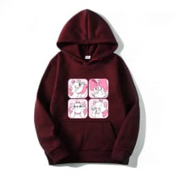 Marie Cat Anime Women Hoodie 2025 New Casual Cartoon Men Pullover Tops Spring Autumn Couple Sweatshirts Clothes