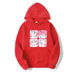Marie Cat Anime Women Hoodie 2025 New Casual Cartoon Men Pullover Tops Spring Autumn Couple Sweatshirts Clothes