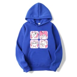 Marie Cat Anime Women Hoodie 2025 New Casual Cartoon Men Pullover Tops Spring Autumn Couple Sweatshirts Clothes