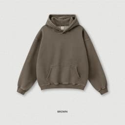ZODF 2024 Winter Men's Washed Fleece Hoodies Unisex Women Retro Loose Warm 360gsm Hooded Pullovers Sweatshirts HY0870