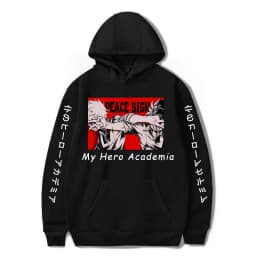 Anime My Hero Academia Hoodies Manga Midoriya Izuku Bakugou Katsuki Class 1A Letter Print Unisex Winter Oversized Sweatshirts