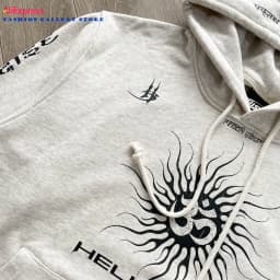 HS American Street Trend Meditation Theme Hooded