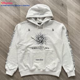 HS American Street Trend Meditation Theme Hooded