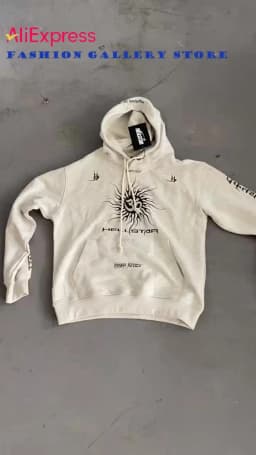 HS American Street Trend Meditation Theme Hooded