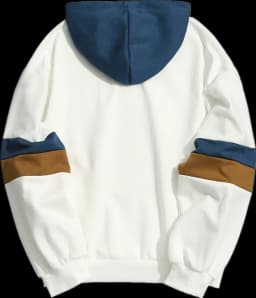 2026 Spring And Autumn Stitching Trend Hoodie Streetwear Young Men's Fashion Women's Hip-hop Hoodie Casual Sweatshirt