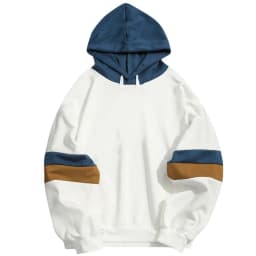 2026 Spring And Autumn Stitching Trend Hoodie Streetwear Young Men's Fashion Women's Hip-hop Hoodie Casual Sweatshirt