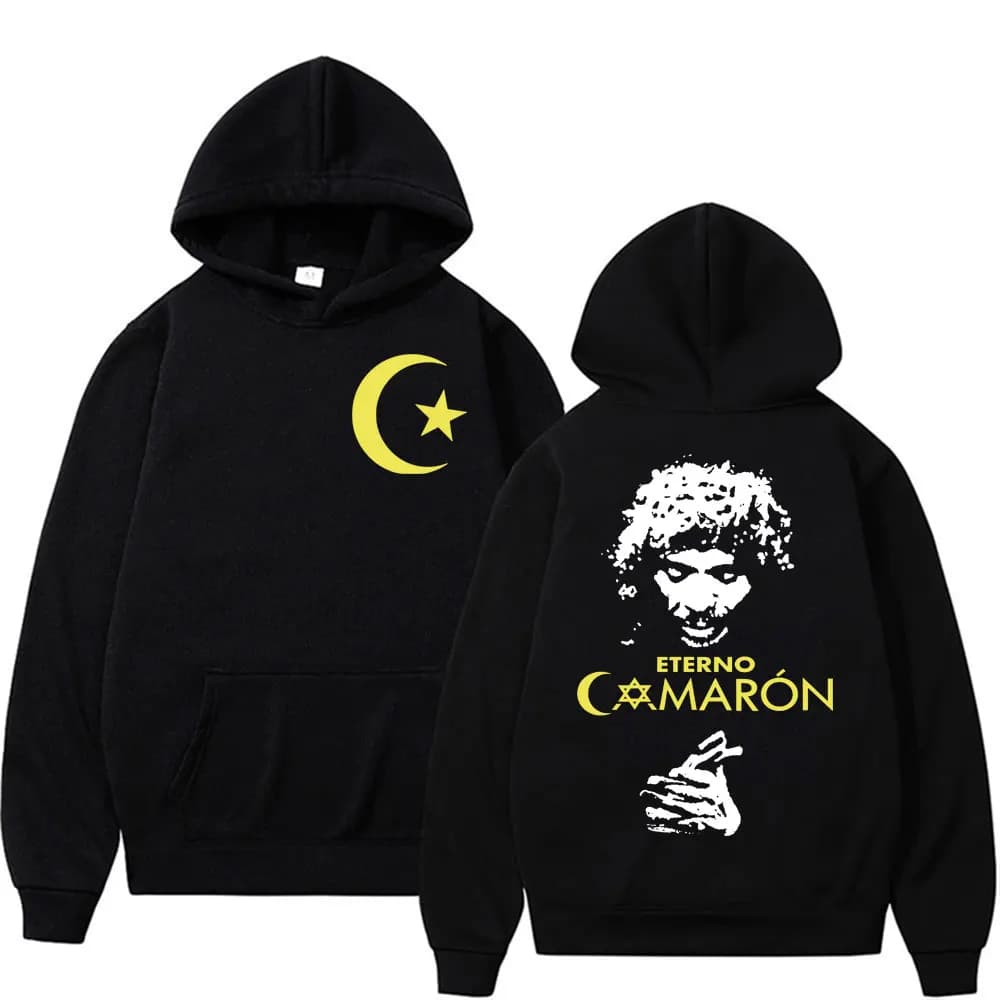 Camaron De La Isla Flamenco Premium Envio Hoodies Men Women Harajuku Vintage Hoodie Tops Oversized Loose Long Sleeve Sweatshirts