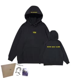 Embroidery Original Design Jimin Hoodie With You 13 You Never Walk Alone Jimin Merch Kpop Fans High Quality Version Sweatshirt