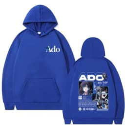 Ado World Tour 2025 Hibana Hoodie Men Women Fashion Japanese Style Streetwear Unisex Vintage Casual Oversized Pullover Hoodies