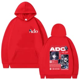 Ado World Tour 2025 Hibana Hoodie Men Women Fashion Japanese Style Streetwear Unisex Vintage Casual Oversized Pullover Hoodies