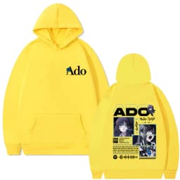 Ado World Tour 2025 Hibana Hoodie Men Women Fashion Japanese Style Streetwear Unisex Vintage Casual Oversized Pullover Hoodies