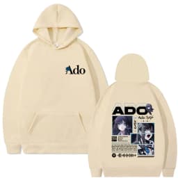 Ado World Tour 2025 Hibana Hoodie Men Women Fashion Japanese Style Streetwear Unisex Vintage Casual Oversized Pullover Hoodies