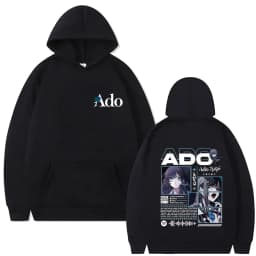 Ado World Tour 2025 Hibana Hoodie Men Women Fashion Japanese Style Streetwear Unisex Vintage Casual Oversized Pullover Hoodies