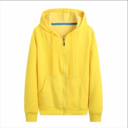 NSLP Zipper Hooded Cardigan Men's and Women's Same Couple Clothes Fall/Winter Solid Color Sweater Customized Personalized Logo