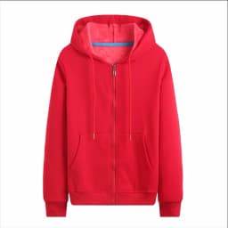 NSLP Zipper Hooded Cardigan Men's and Women's Same Couple Clothes Fall/Winter Solid Color Sweater Customized Personalized Logo
