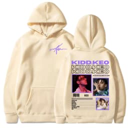 Rapper Kidd Keo Album Tour Merch Hoodie Men Women's Hip Hop Pop Music Sweatshirt Casual Fleece Long Sleeve Pullovers Streetwear
