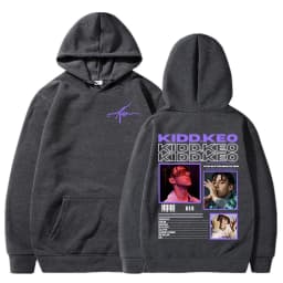 Rapper Kidd Keo Album Tour Merch Hoodie Men Women's Hip Hop Pop Music Sweatshirt Casual Fleece Long Sleeve Pullovers Streetwear
