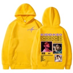 Rapper Kidd Keo Album Tour Merch Hoodie Men Women's Hip Hop Pop Music Sweatshirt Casual Fleece Long Sleeve Pullovers Streetwear