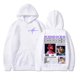 Rapper Kidd Keo Album Tour Merch Hoodie Men Women's Hip Hop Pop Music Sweatshirt Casual Fleece Long Sleeve Pullovers Streetwear