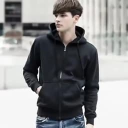 Brand Men's hoodie with hood sweatshirts Jackets Men Fleece Streetwear Warm Tracksuit Men hoody Coats Velvet Sweatshirt Mens